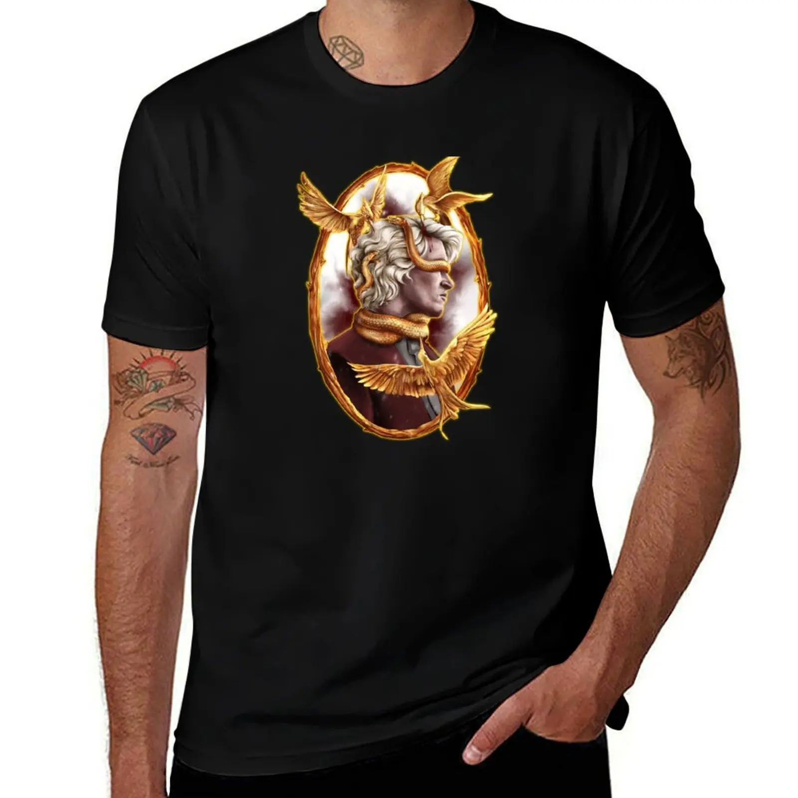 Coriolanus Snow I can fix him hunger games T-Shirt Casual Daily Outfit T-Shirt