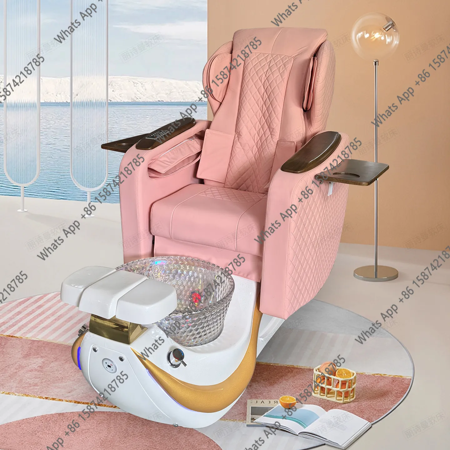Manicure sofa Foot recliner Multifunctional foot massage massage bed Beauty shop
