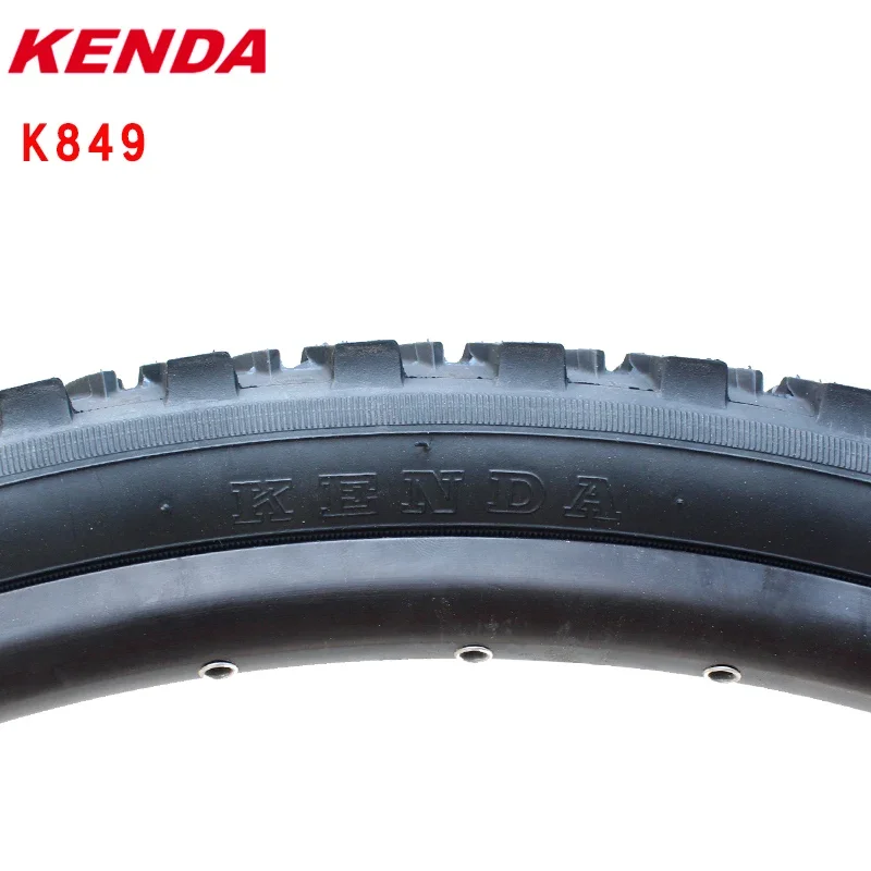 Kenda mountain bike tire k849 steel wire 24 26 inch 24*1.95 26*1.95 2.1 black tire red line cross thickened tire