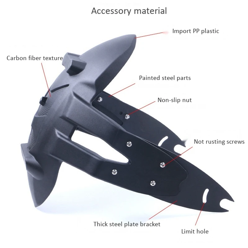 Motorcycle Accessories Rear Fender Motorbike Mudguard For Cf Moto 120Nk 250Nk 400Nk 650 Nk