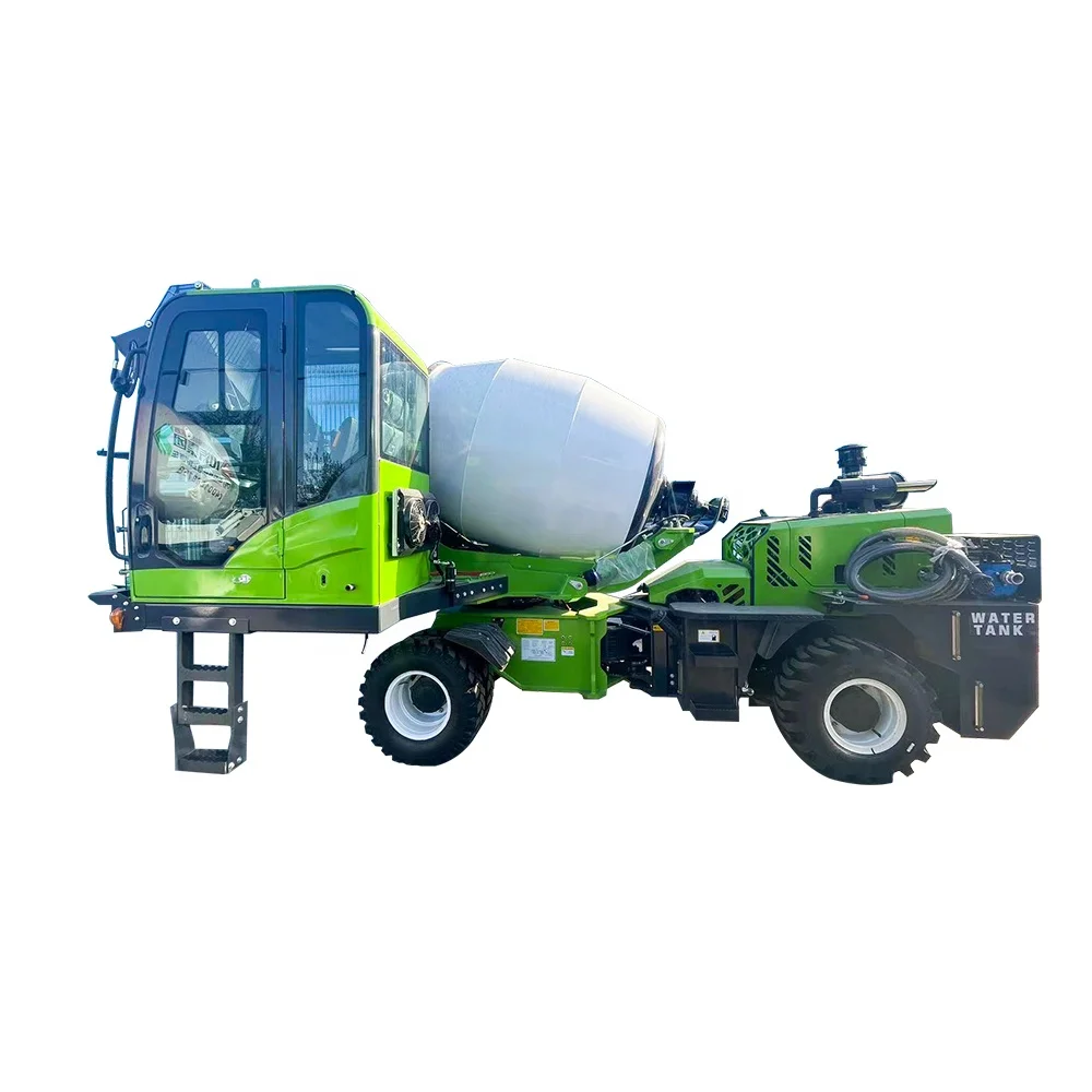 Factory CE Small 2.6 Cubic Meter Mobile Self Loading Concrete Mixer Truck Manufacturer