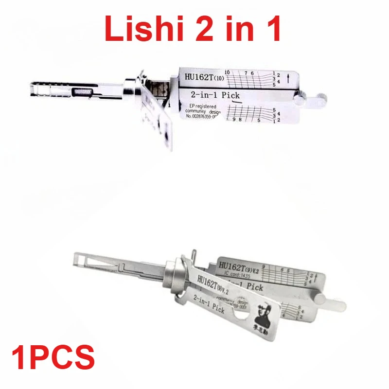 

Ganzua Lishi 2in1 HU162T(10) HU162T(10)v.2 Series Locksmith Tools for Volkswagen for AUDI Key Decoder Picklock for Car Locks