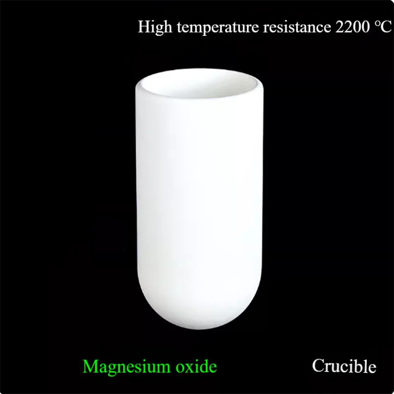 600ml high-purity magnesium oxide crucible scientific research muffle furnace with high temperature resistance of 2200 degrees