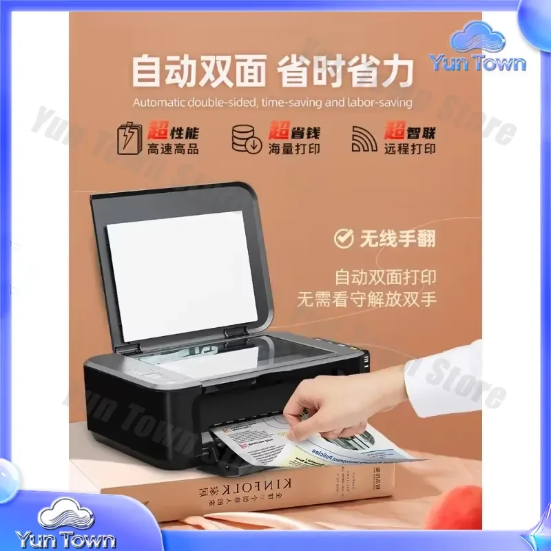 For Color Printer For Home Small Copy and Scan Machine For Mobile Phone Wireless Photo Inkjet Ink Tank All in One Printer view 5