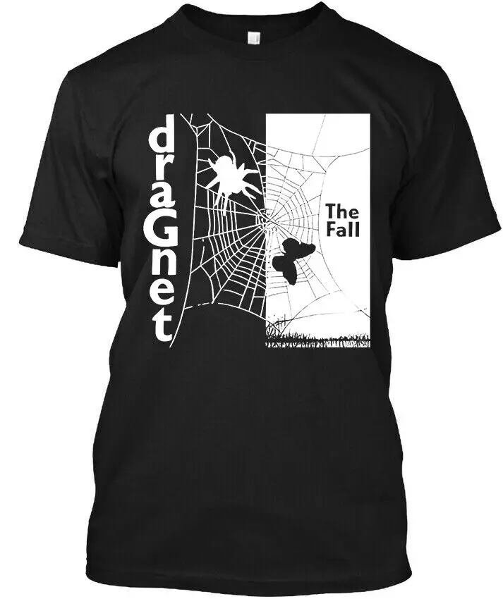 The Fall Dragnet English Music Graphic Retro Logo T-Shirt S-4XL High Quality 100%Cotton Short Sleeve