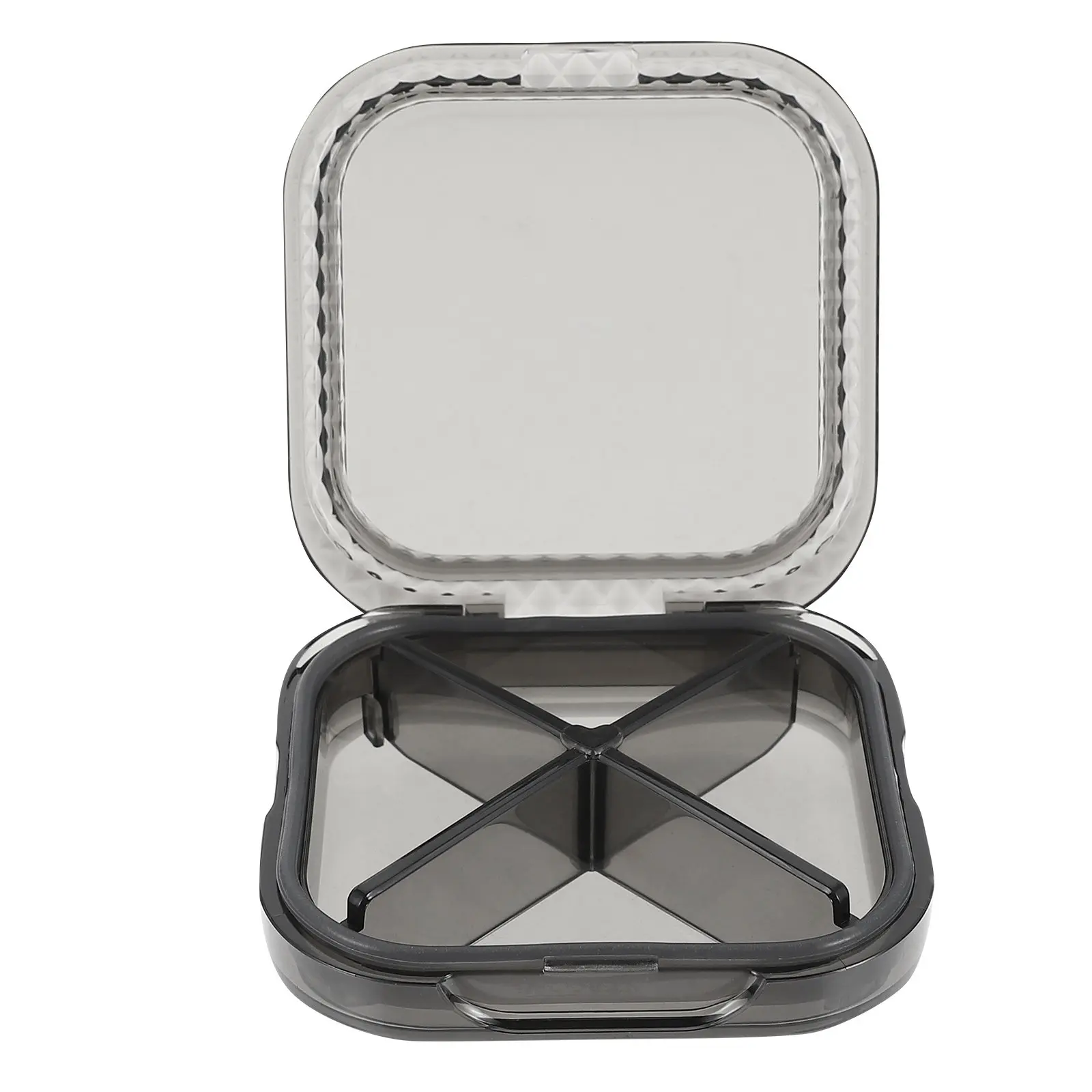 Portable Mini Medicine Organizer Multi-Grids Tablets Holder Travel Pills Container Dustproof Lightweight Case Portable