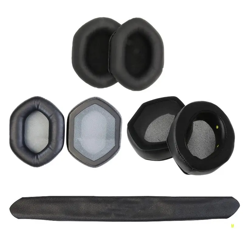 Memory Foam Ear Pads Cushions for V-Moda Crossfade 2 Wireless M-100 LP2 Headphone Covers Replacement F19E