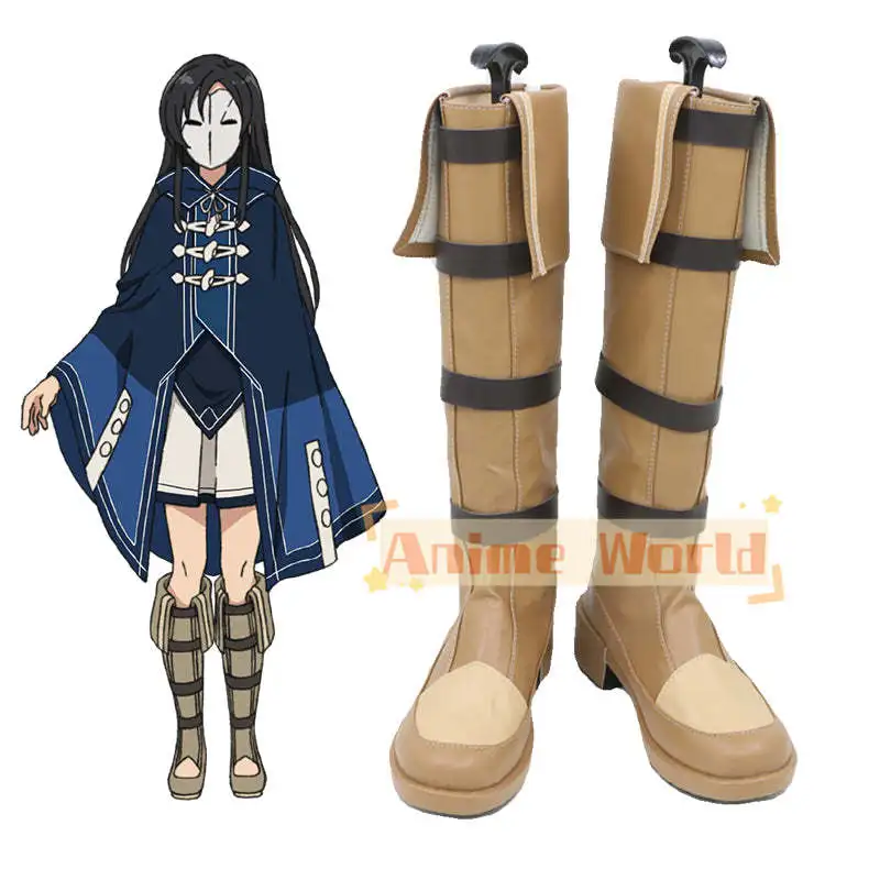 

Jobless Reincarnation Nanahoshi Shizuka Shoes Cosplay Boots Made Any Size for Unisex