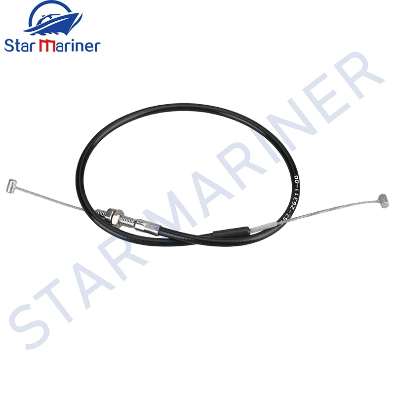 66T-26311 Throttle Cable 66T-26311-00 For Yamaha Outboard Motor 2T 40HP 40X Parsun T40 Hidea HDX Seapro Boat Engine Aftermarket