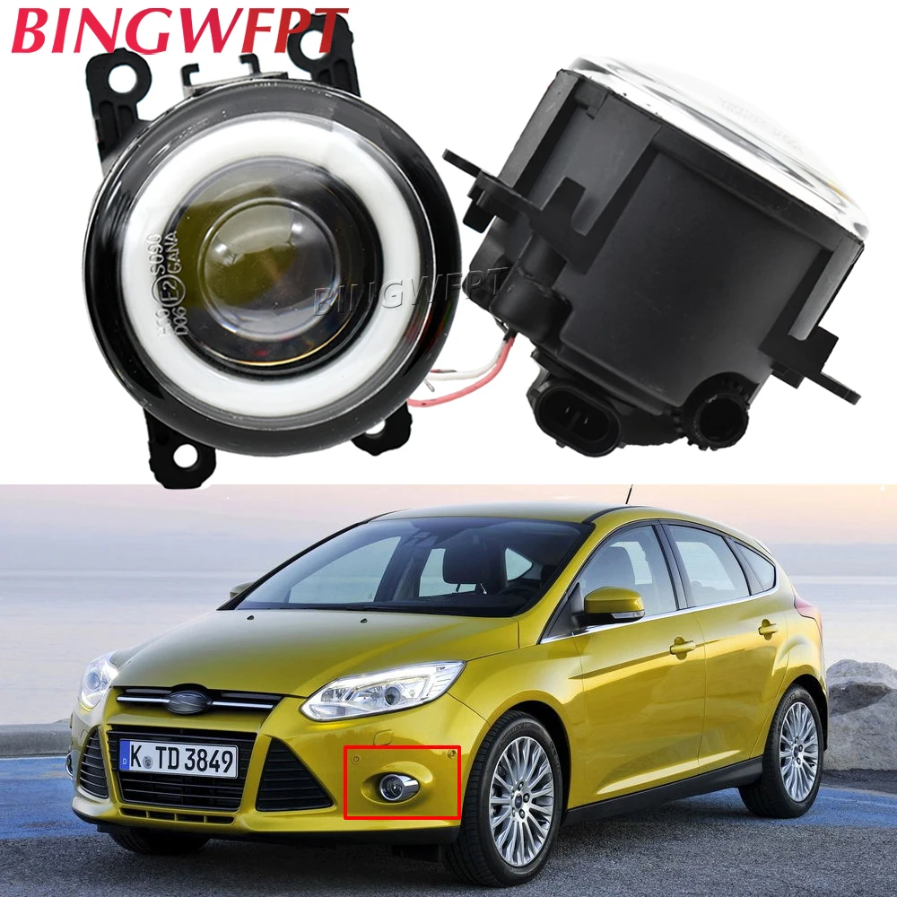 

Fog Lights For Ford Focus MK2 MK3 Fusion Transit Fiesta Tourneo C-Max Mustang Ranger Explorer LED Fog Light Foglights Headlight