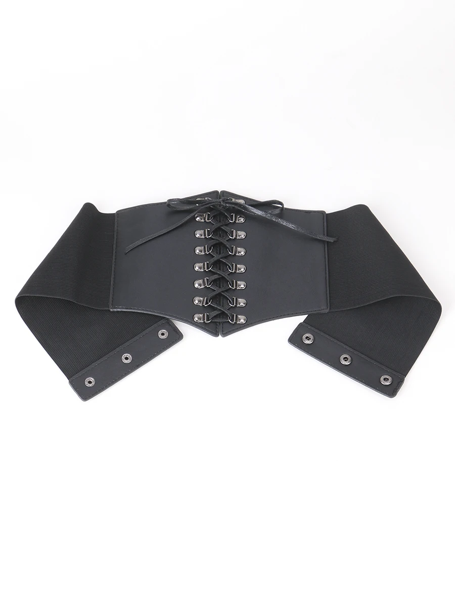 Corset de Palais Large pour Femme, Bandage Amincissant, Corde de Liaison, Ceinture de Taille, Environnement pour Robe, Rétro, Grande Taille, artificiel astique