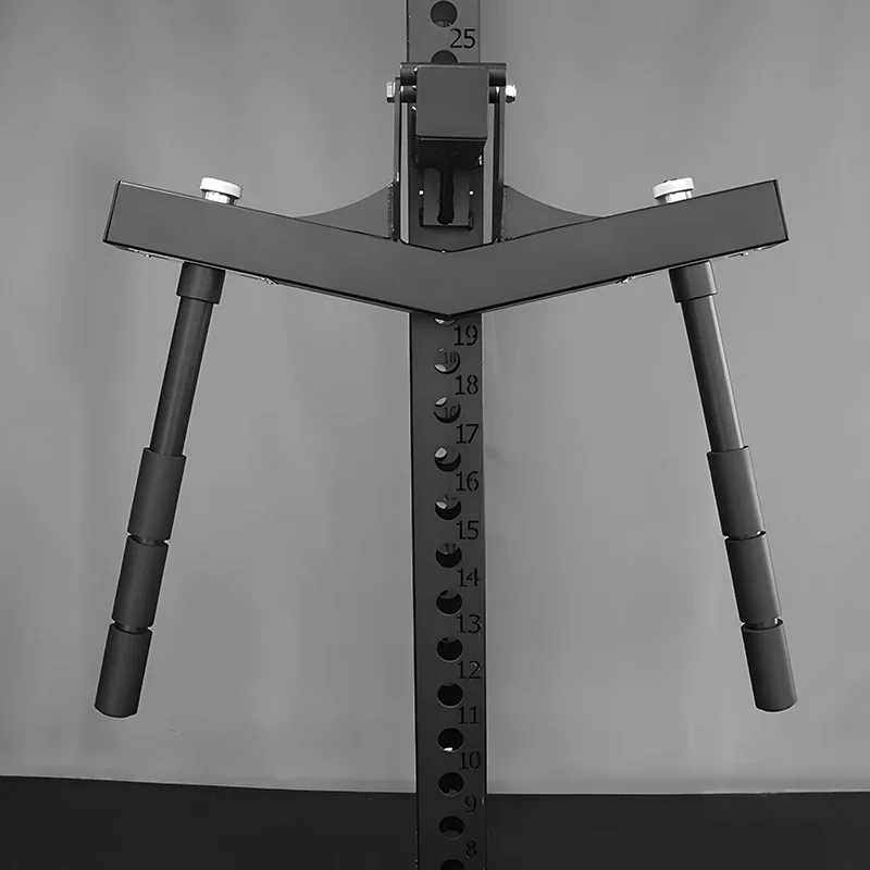 

One-piece adjustable grip distance 90 degrees folding household parallel bars fitness equipment squat rack accessories