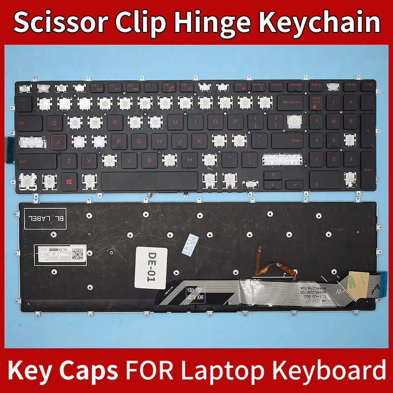 

Replacement Keycap Key Cap Scissor Clip Hinge For Dell G3 3590 3579 3779 3593 G5 5500 G7 7588 7570 7580 7587