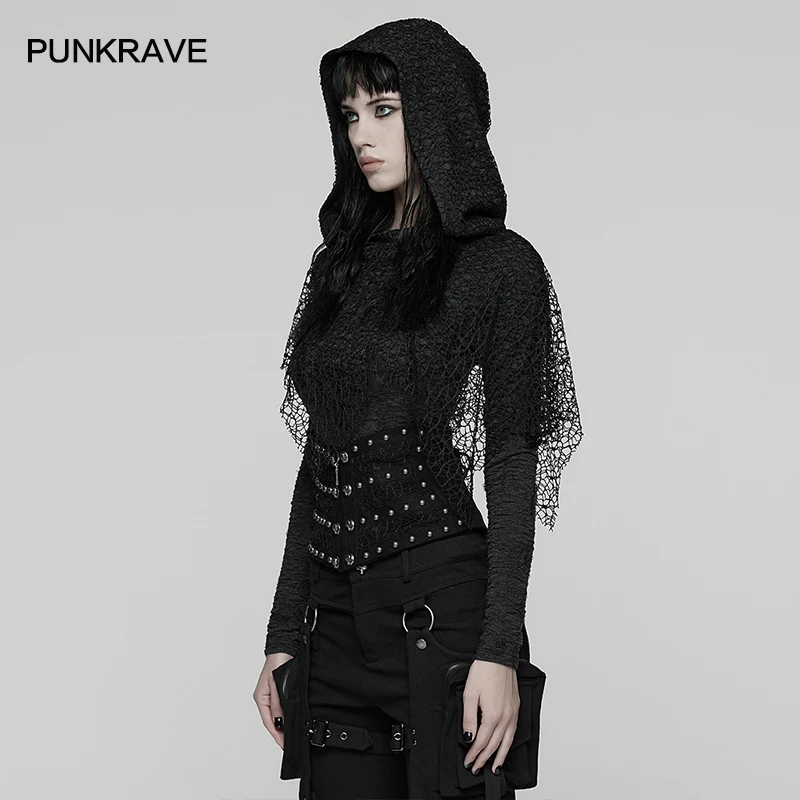 فاسق الهذيان المرأة فاسق برشام معدني مشد شخصية البصرية الخصر تشينغ تصميم الجبهة زيبر نادي حزام أعلى الملحقات #2