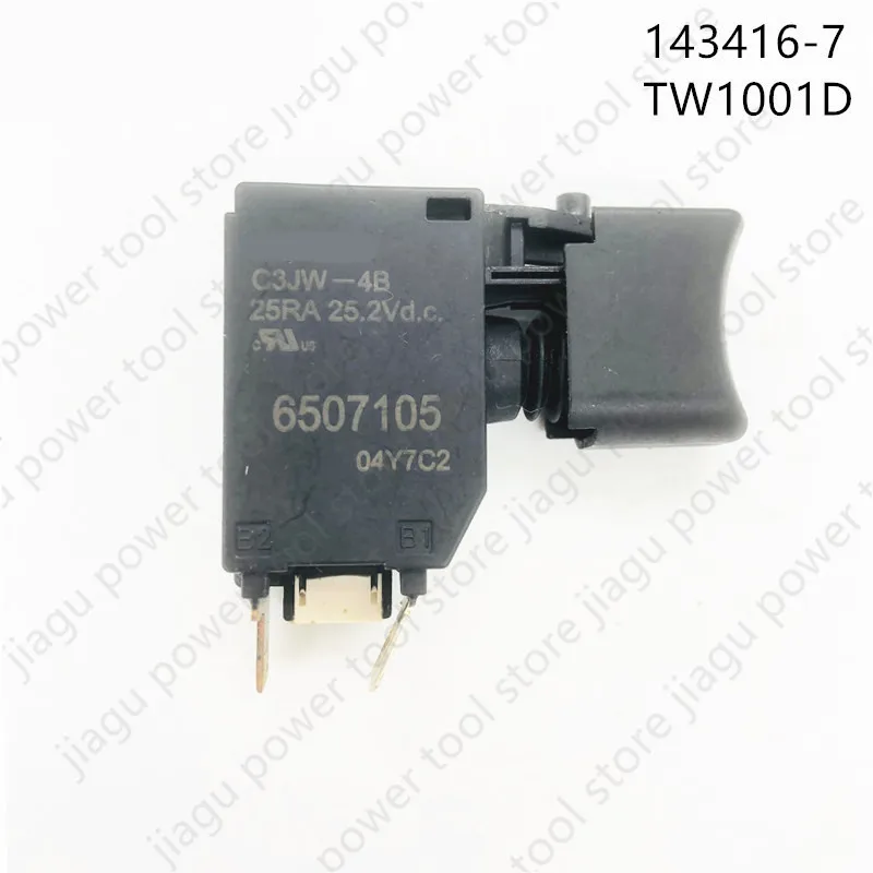 

Switch 143416-7 Replace for Makita 6507105 DTW1001 DTW1002 XFD07M XFD07Z XPH06 XPH12