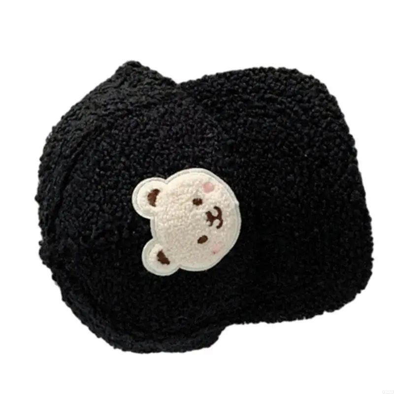 

Q22D Winter Warm Cap Outdoor Sports Sun Protections Hat Wide Brim Hat for Boys Girls