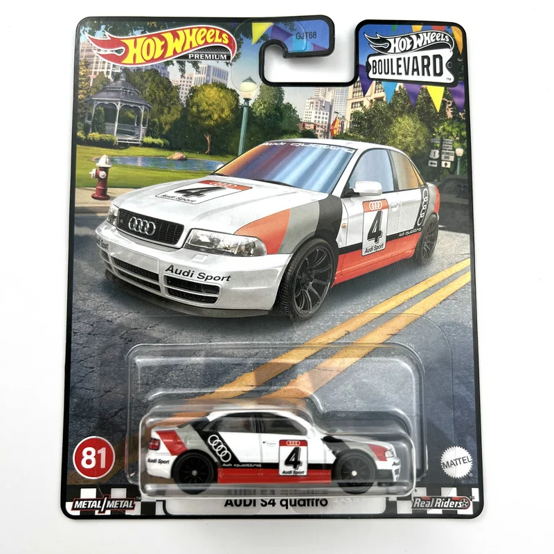 Hot Wheels Boulevard  AUDI S4 quattro  1/64 Collection Metal Die-Cast Car GJT68