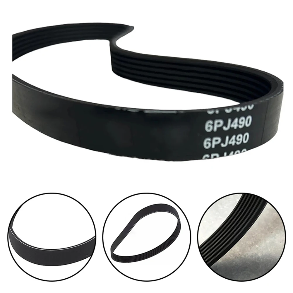 Imagem -04 - Cortador de Relva Drive Belt 6pj490 para Qualcast Cortadores Estrangeiros Arnês Métrico Imperial Condição ao ar Livre