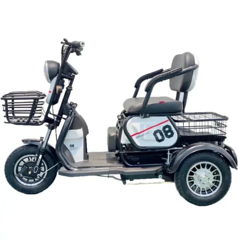 

Adult Leisure Electric Tricycle Mobility Scooter with Foldable Seat for the Disabled