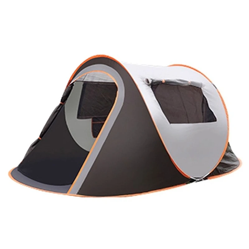 

Tent outdoor fully automatic quick open 3-4 people camping thickened warm winter camping tent windproof and rainstorm proof