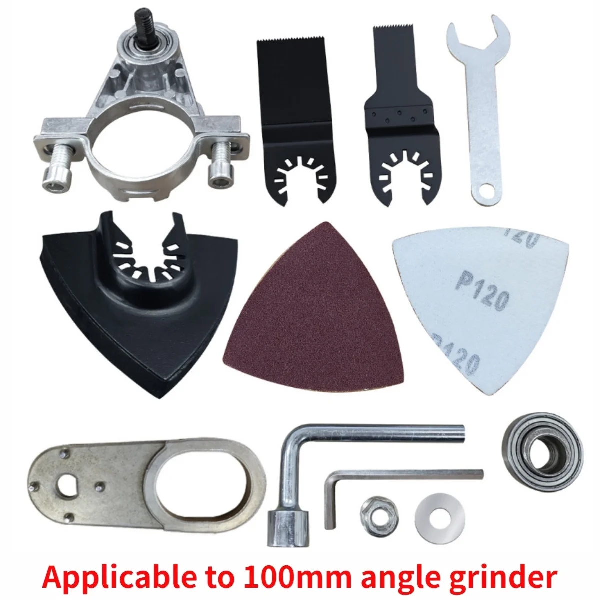 100 مللي متر/115 مللي متر/125 مللي متر زاوية طاحونة تحويل العالمي رئيس محول M10 M14 موضوع تلميع تتأرجح أدوات كهربائية محول #2