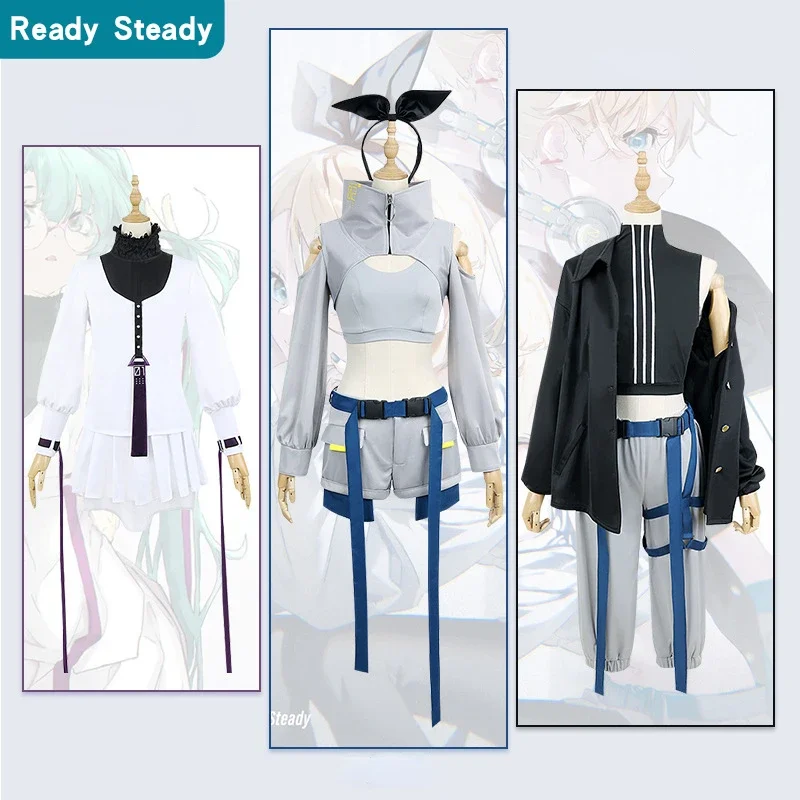 

Rin Len Cosplay Costume Project Sekai Colorful Stage Ready Steady Miku Cosplay Party Suit For Fancy Halloween Uniform