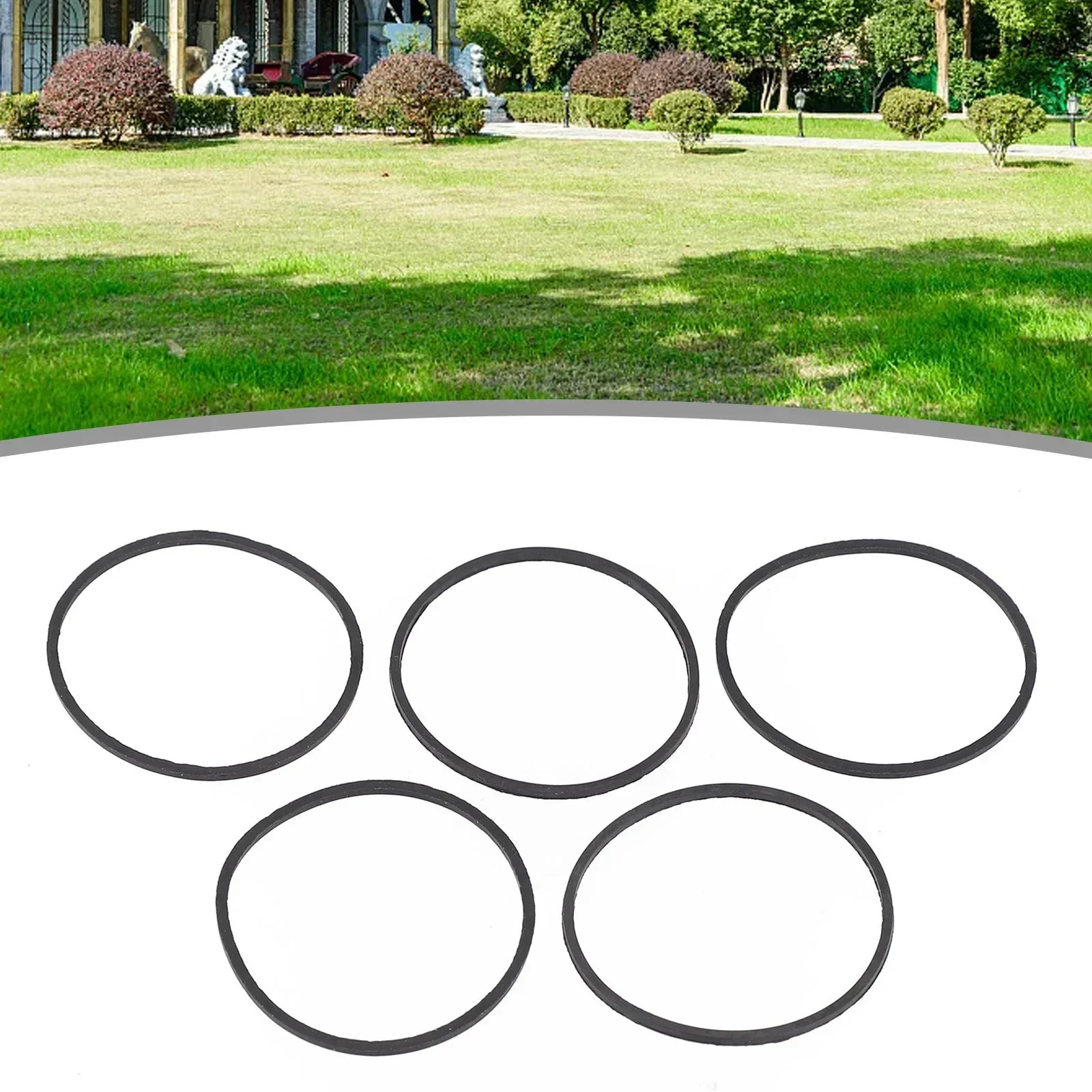 

Premium For Carburetor Float Bowl Gaskets ORing Set of 5 Black Rubber Material Compatible With For Carb 693981 280492
