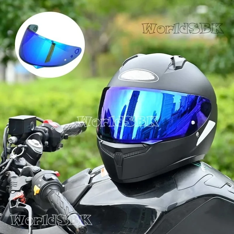 Soczewka wizjera do kasku motocyklowego HJC HJ-34 PMotorcycle do C10, zamiennik, anty-UV, odporna na zarysowania, pyłoszczelna, osłona przeciwwiatrowa, akcesoria motocyklowe