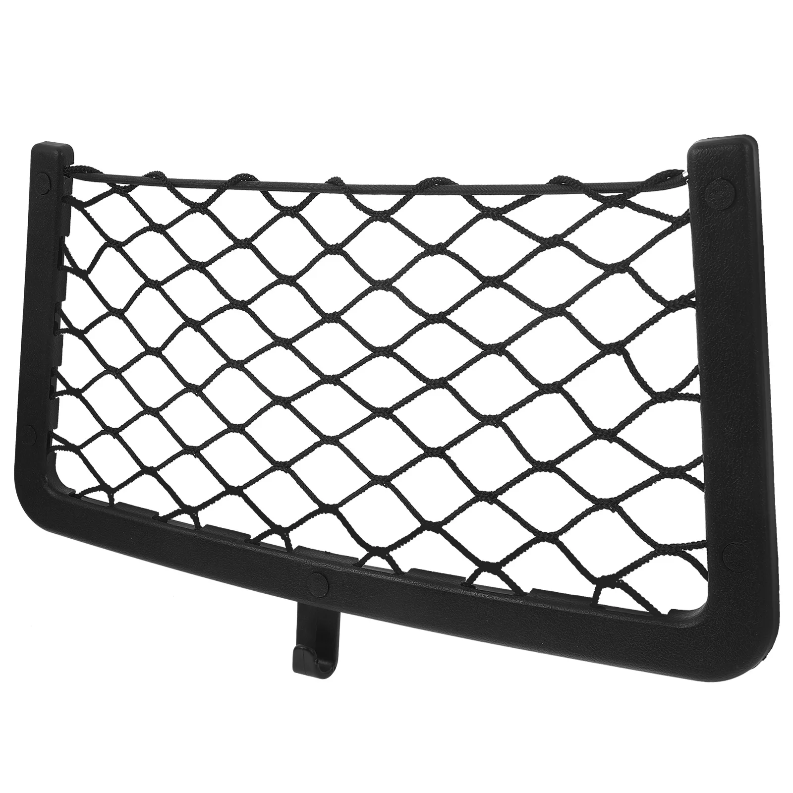 

36x18cm ABS Trunk Organizer Car Storage Bag Cargo Mesh Pocket Hook SUV RV Boat Car Cargo Net Storage Solution