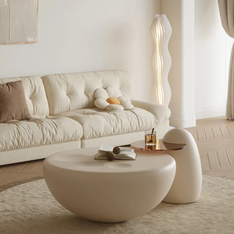 

Cat's Paw Tea Table Side Table Combination Modern Simple Small Apartment Living Room Coffee Table Quiet Style Designer Furniture