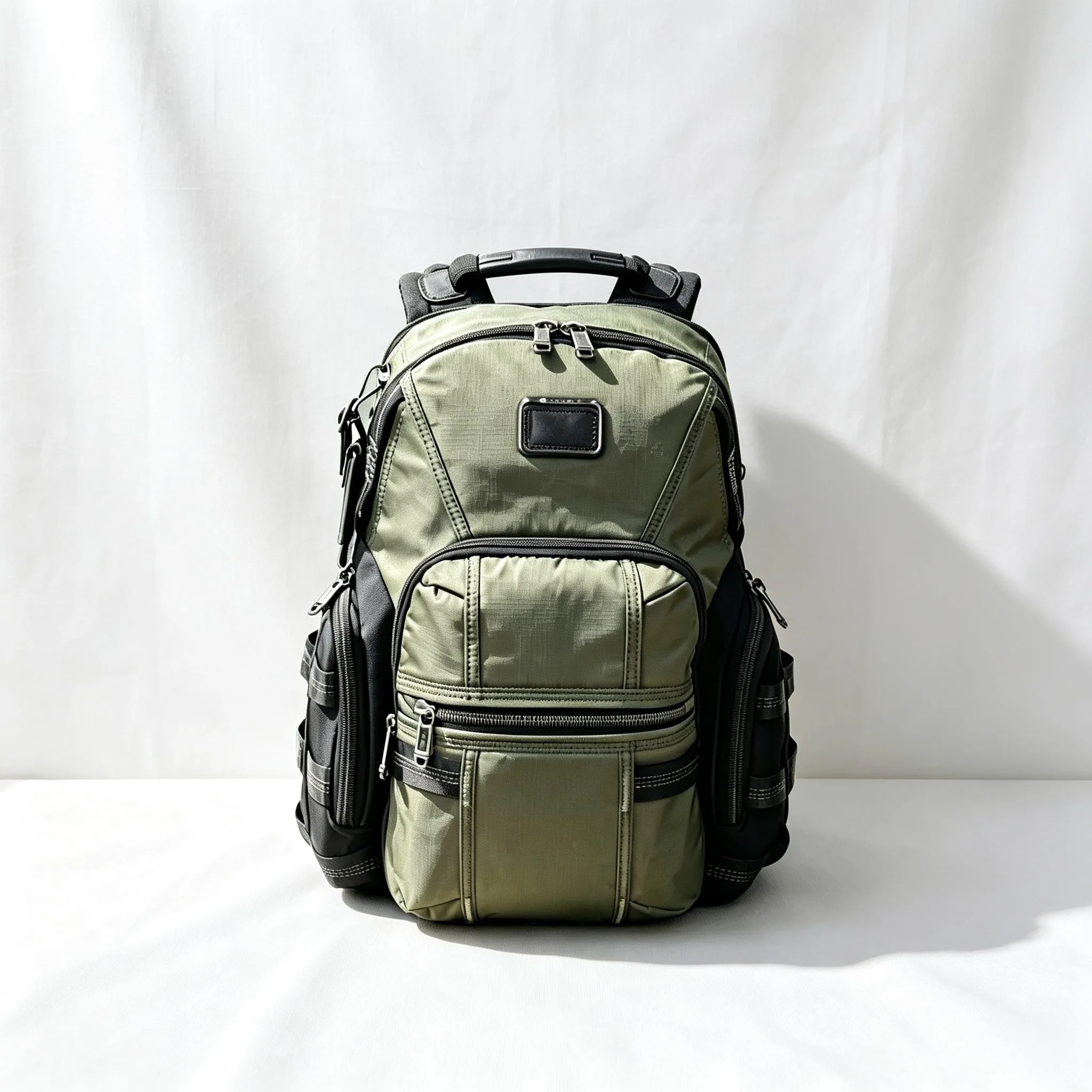 Canvas Backpack Casual - 남성용 비즈니스 여행 캐주얼 나일론 백팩,