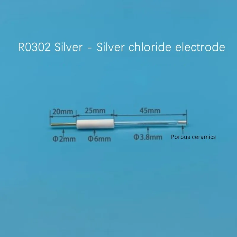 Saturated silver chloride electrode R0303/5 Agcl silver/silver chloride reference electrode can be invoiced