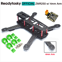 DIY FPV ZMR250 V2 Cross Race Quadcoper Frame With 4mm Replacement Arm Mini Drone H250 Carbon Fiber QAV250