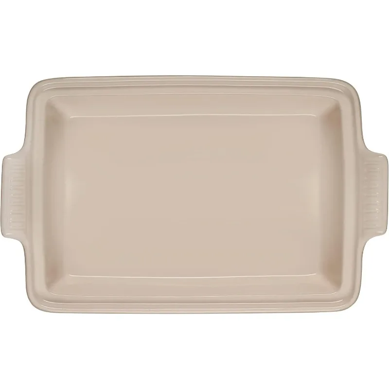 Stoneware Heritage Covered Rectangular Casserole, 4 Qt. (12