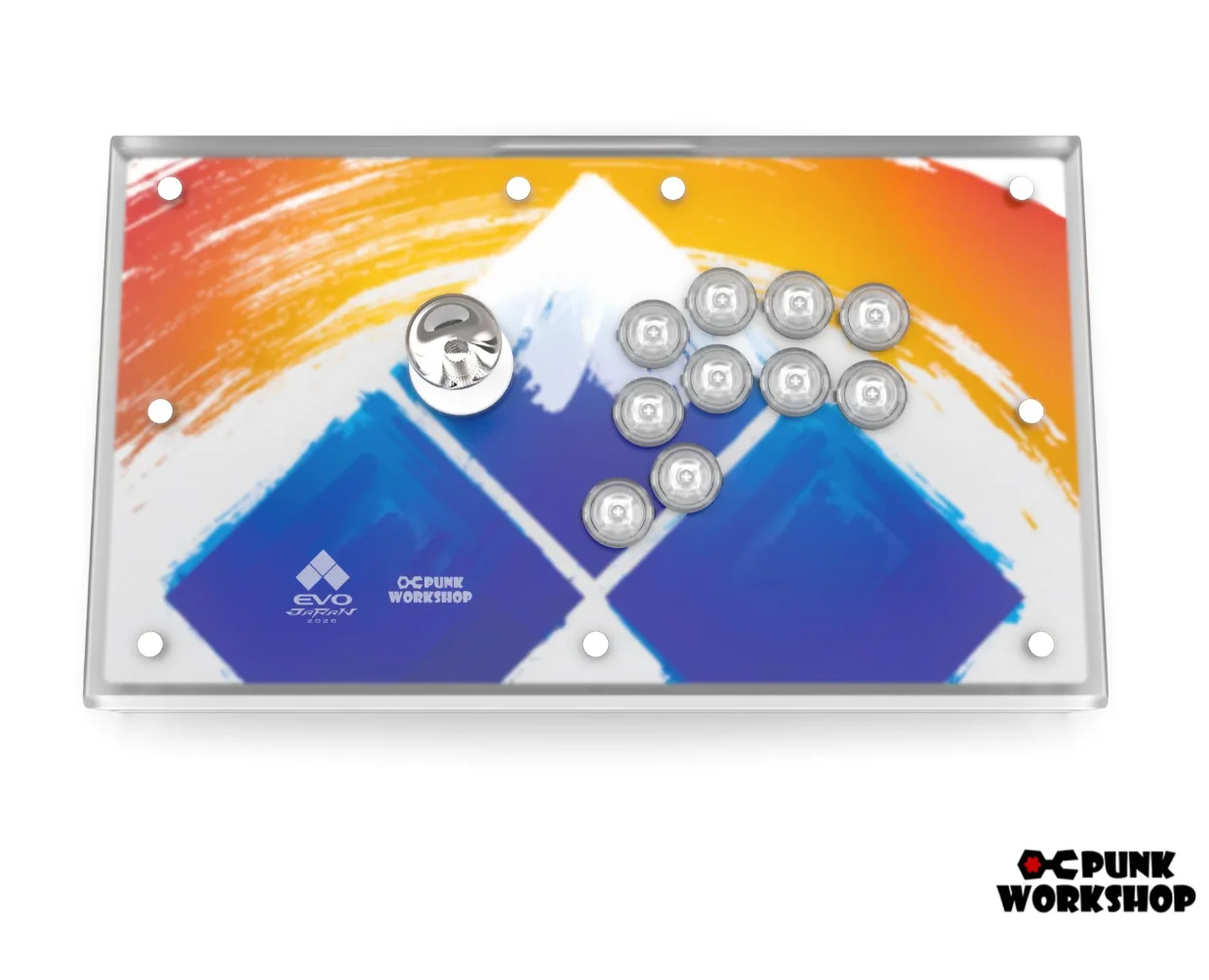 

PUNK Workshop PWS FS arcade fight stick EVO Japan 2026 model
