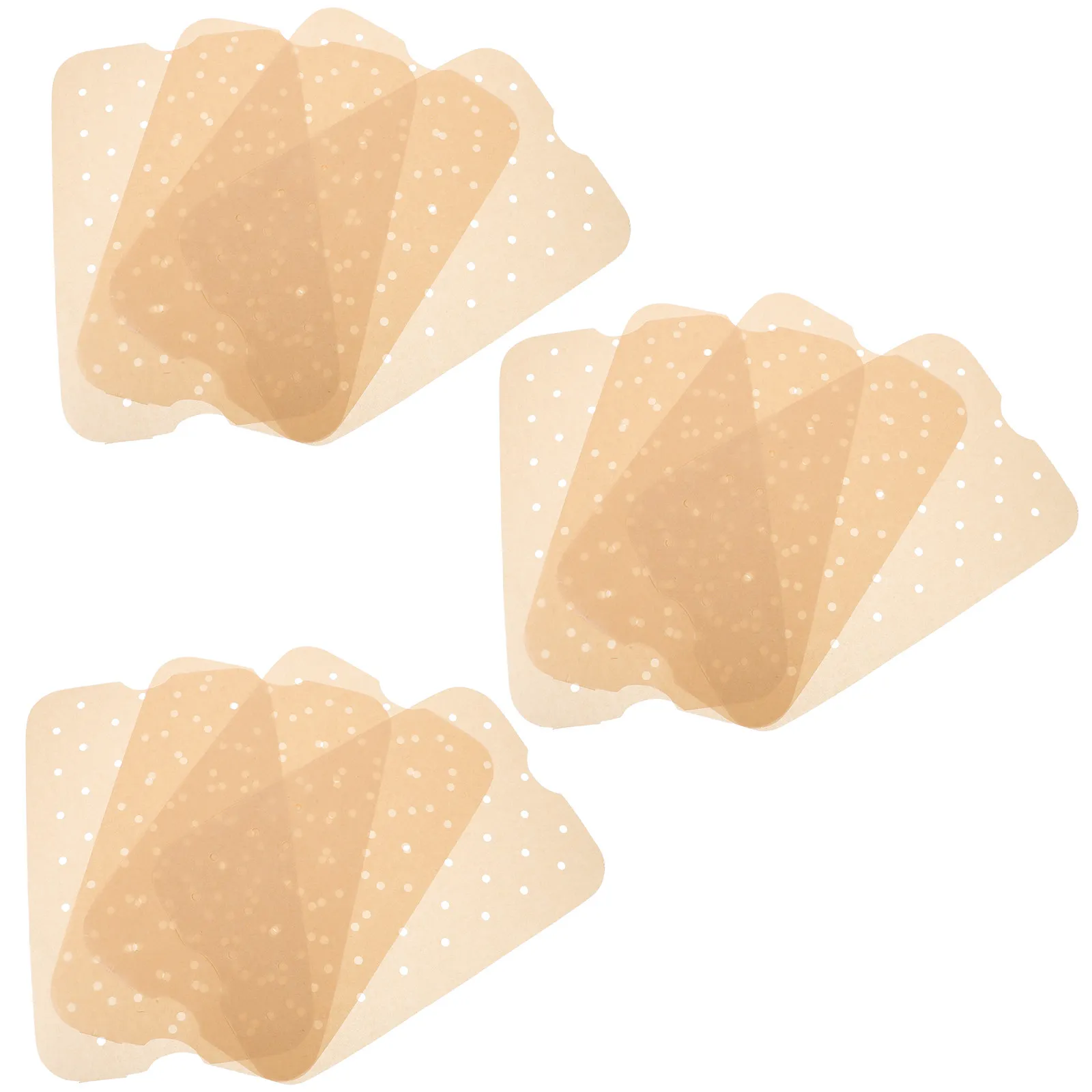 100Sheets Air Fryer Paper Liner Baking Tray Paper Liner for Air Fryer Cooking French Fries Bacon Chicken Desserts Non Absorbent