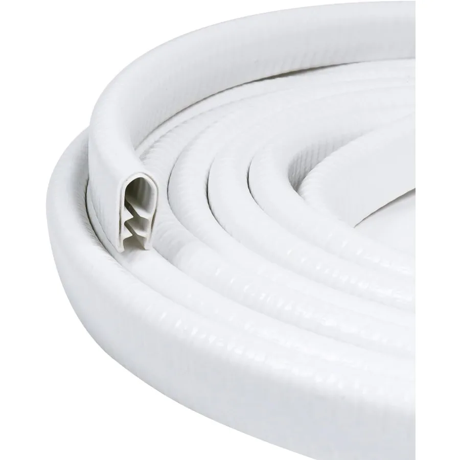 

Белая кромка U-канальная резиновая накладка с металлом 1/2 X 3/8 - подходит для зазора от 3/64 до 1/4, уплотнительная лента для дверей автомобиля, ПВХ, уплотнительная лента для защиты от атмосферных воздействий w