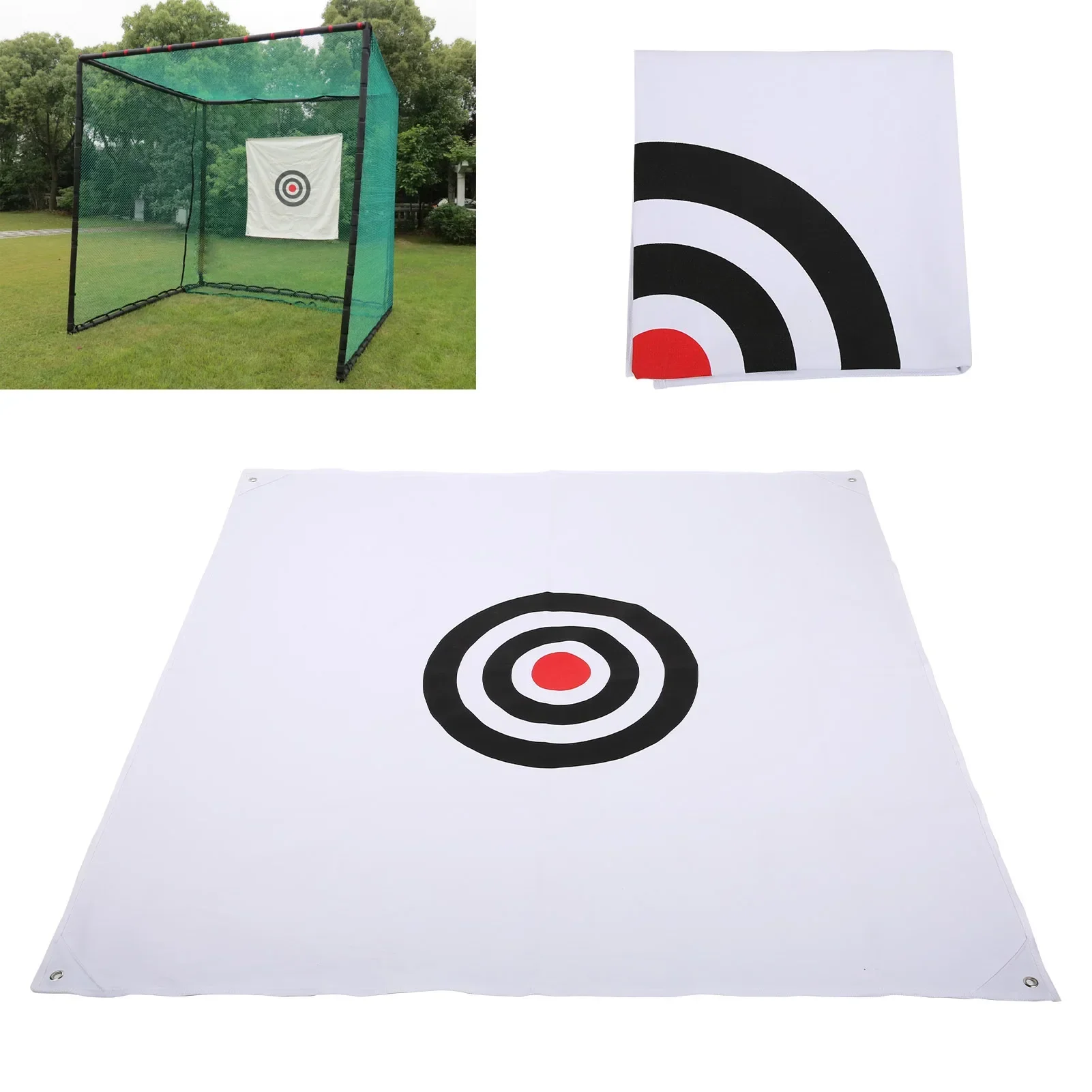 

1,5x1,5 м подвесная мишень для гольфа, ткань для ударов, тренировочные пособия в помещении и на открытом воздухе