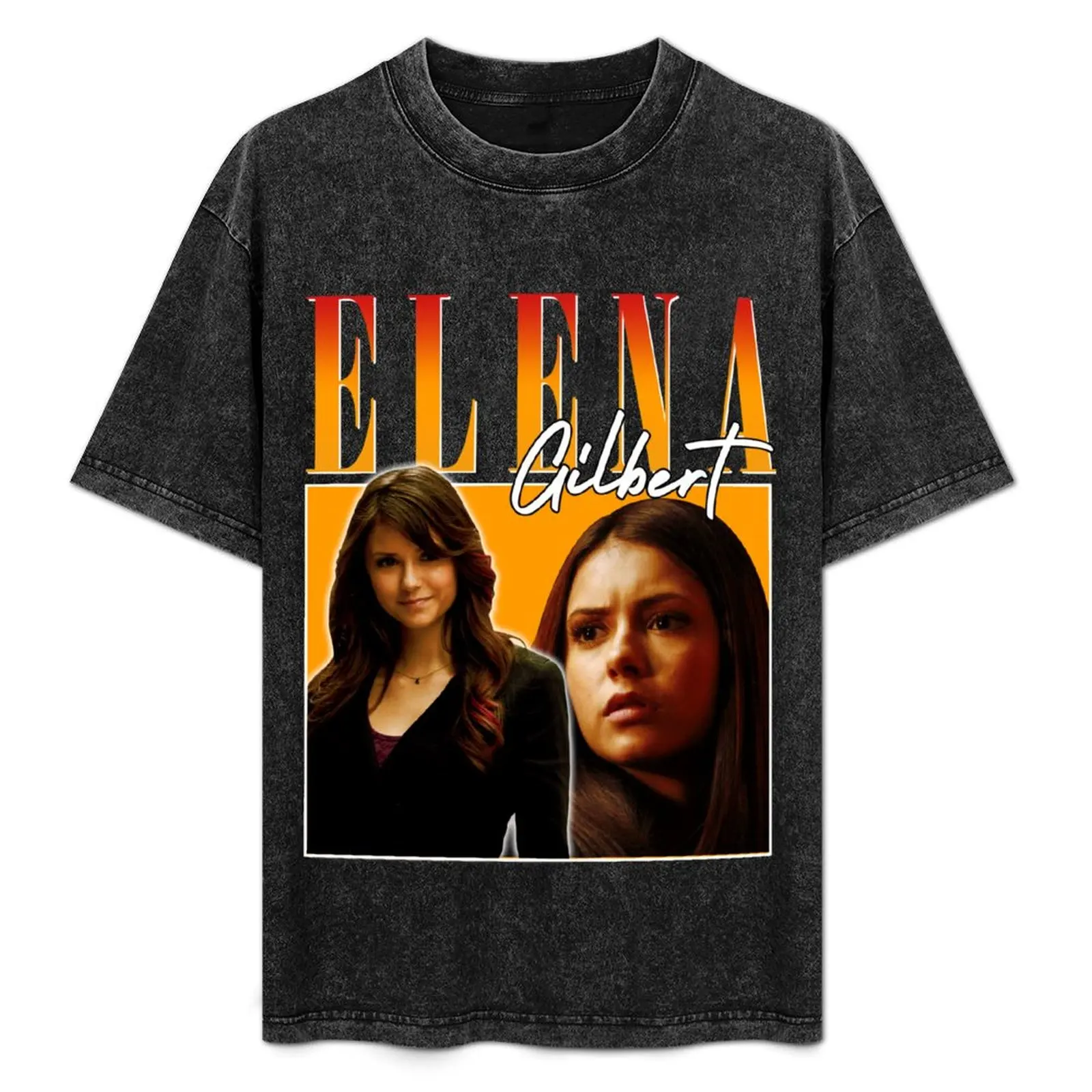 Elena Gilbert T-Shirt quick drying summer clothes mens graphic t-shirts big and tall