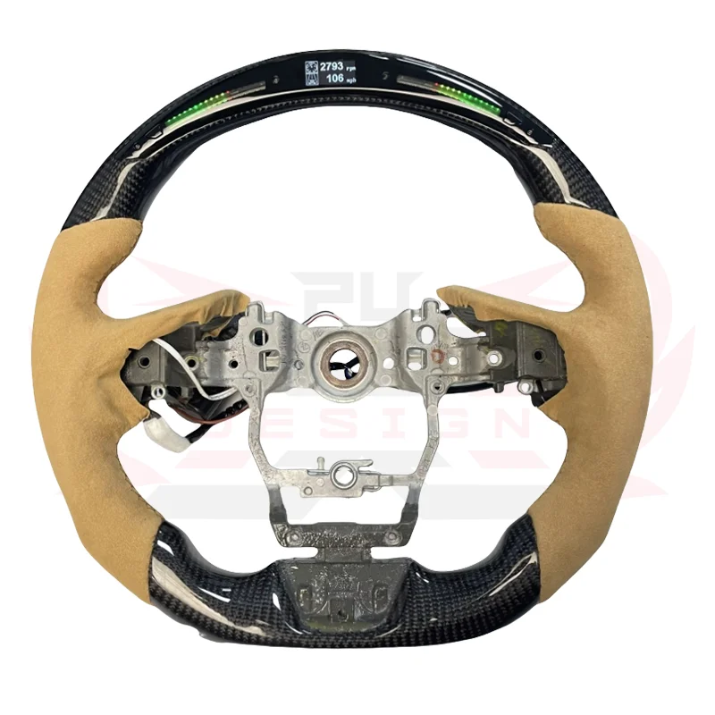 

Customization Carbon Fiber Automotive Steering Wheel For LC500 LC500H Interior Body Kit