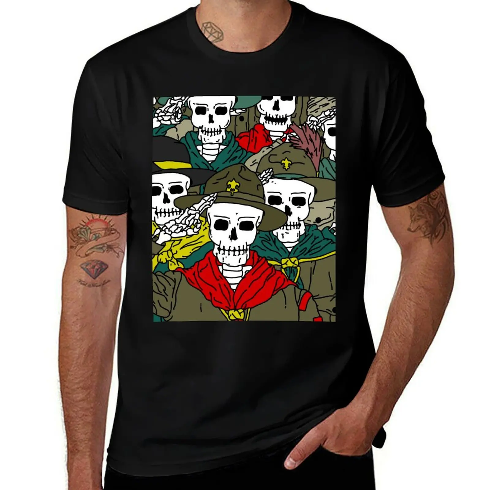 T-shirt A Scout Has Unity (Norman Rockwell Cover) T-shirt basique uni pour le printemps et l'été
