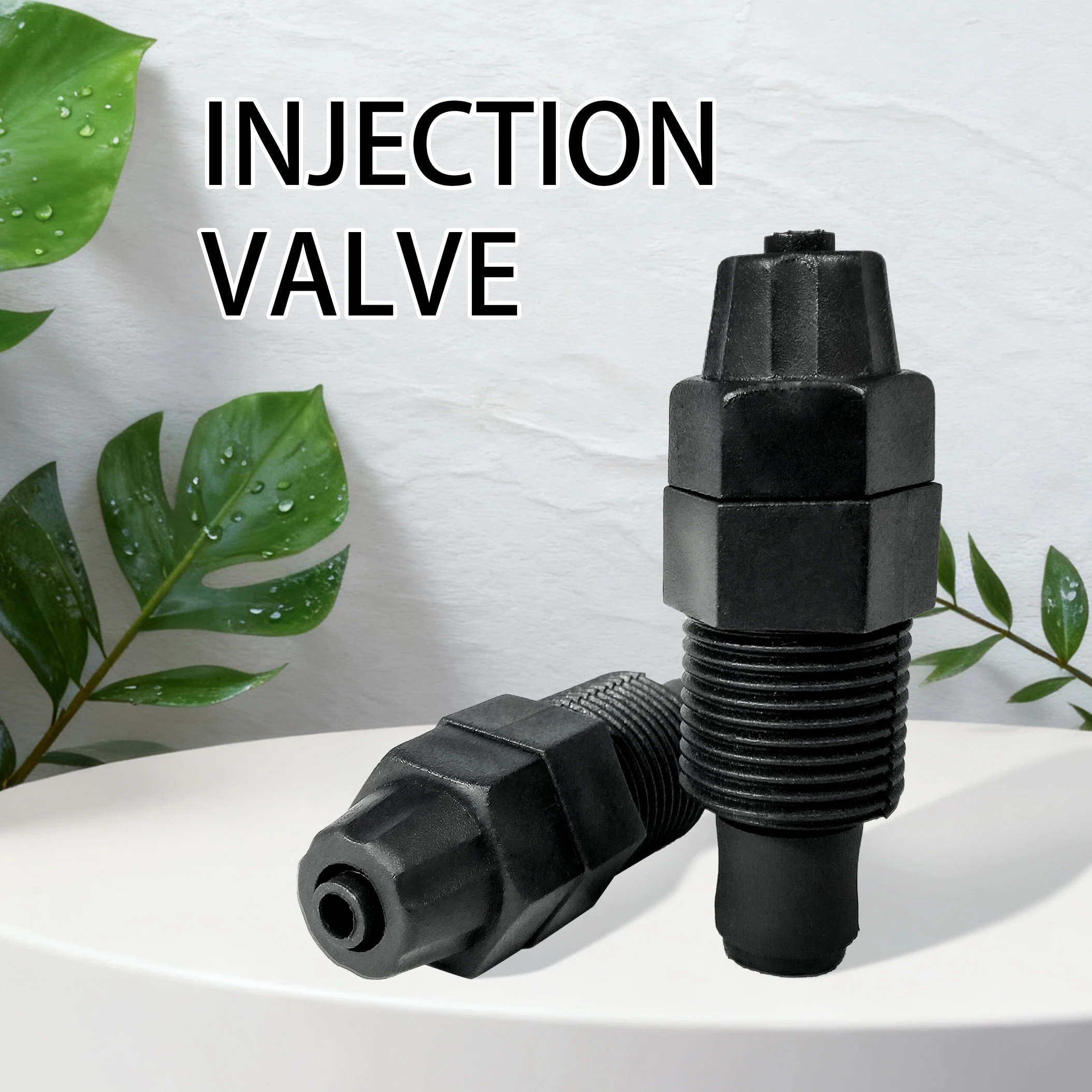 

Injection valve, metering pump accessory, for electromagnetic diaphragm metering pumps Injection valve, metering pump accessorie