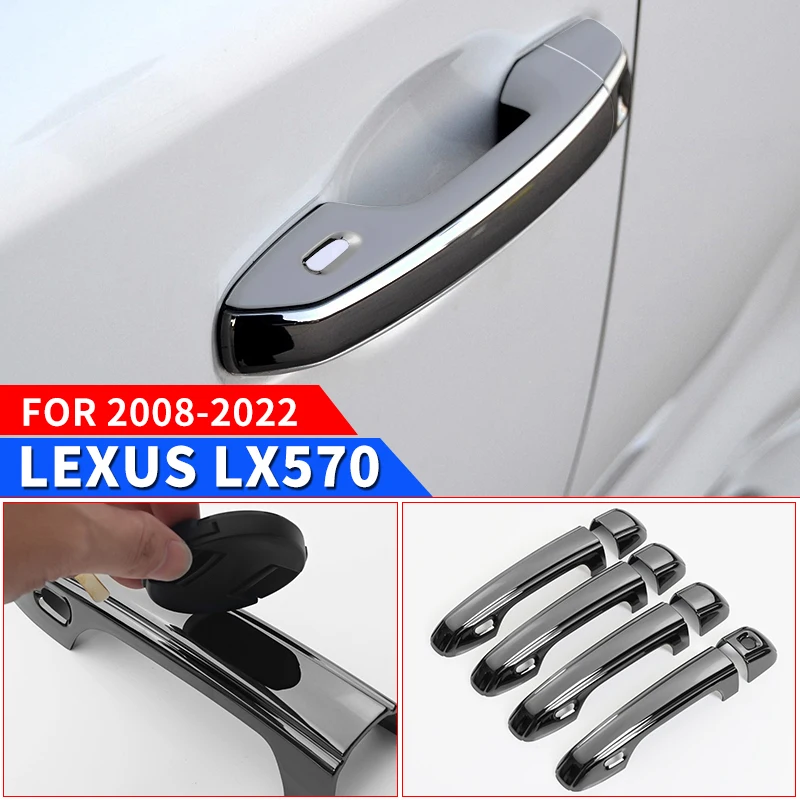 

For Lexus LX570 570 Car Exterior Door Handle Protection Decorative Modification Accessories 2022 2021 2020 2019 2018 2017 2016