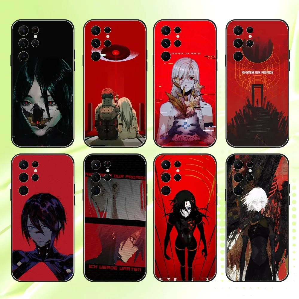 

Signalis Elster Ariane Phone Case For Samsung S 25,24,23,22,30,21,10,9,Ultra,Plus,Lite,FE,4,5G Black Soft Case