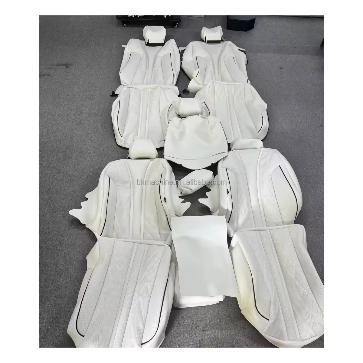 

Factory Luxury Original Car Seat Cover Diamond Stitching Custom Fit Leather Car Seat for Benz G Class G500 W463 W464 G63 G65