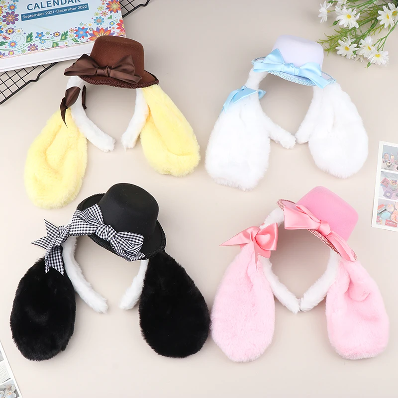 Sanrio Cinnamoroll Creative Hairband Cartoon Animation My Melody Pompompurin Cute Bowler Hat Lolita Hair Accessories Headdress