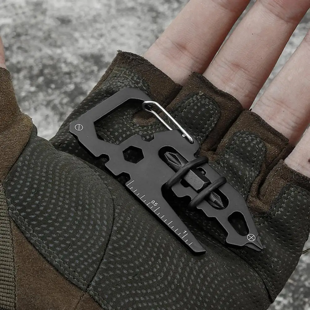 Sturdy Mini Multi-tool Anti-rust Multi-tool High Hardness Bit Driver Combination Tool Card  Drawing Lines