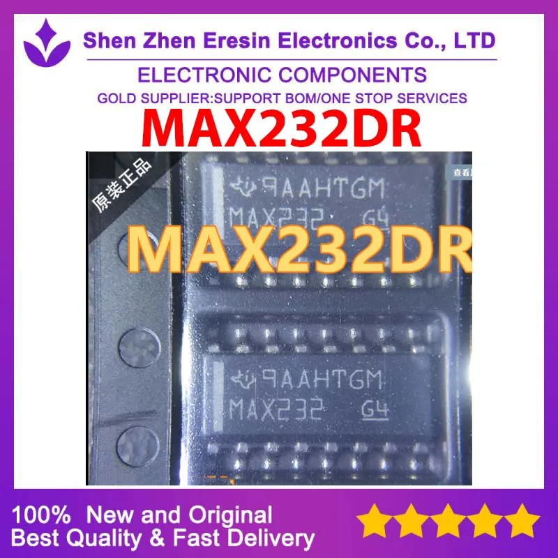 Free shipping    5PCS/LOT  MAX232DR  SOP16    New and original