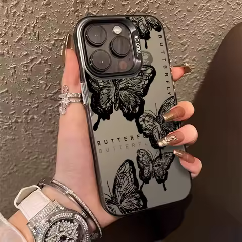 Butterfly Case For Infinix Smart 8 7 Hot 30i 40i 40 Pro 30 Play Camon 20 Pro Tecno Spark Go 2023 2024 10 10C 20 20C Phone Cover