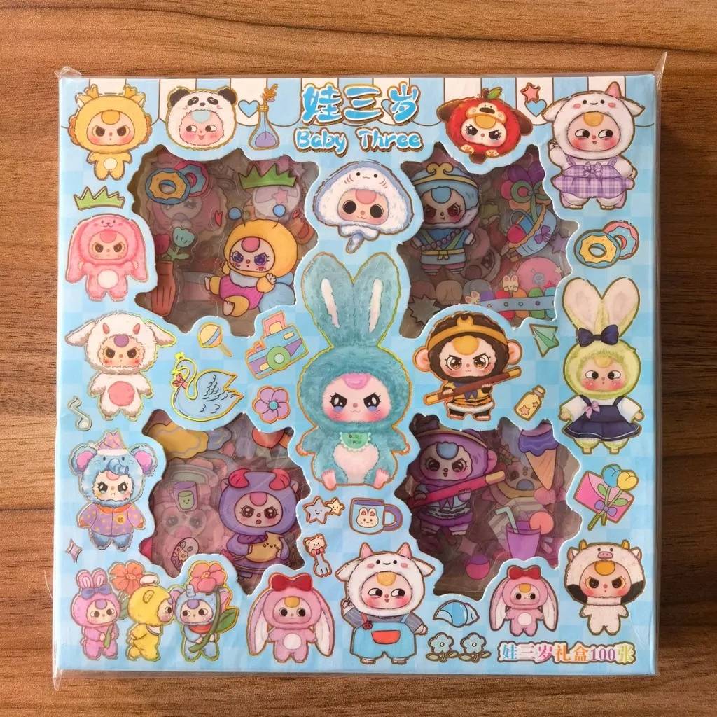 Toddler Stickers Set (3 Years Old+) - 96 Pcs per Box with Randomly Selected Designs RecordingYourLife Store
